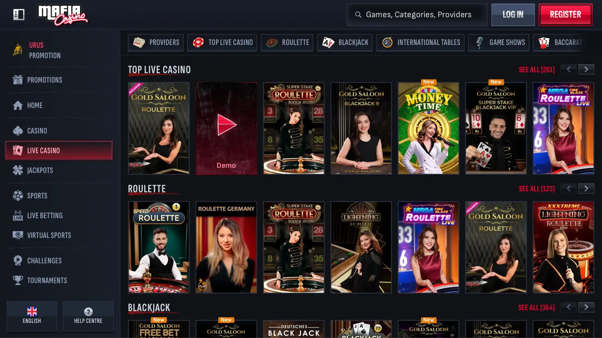 Slots catalogue screenshot placeholder